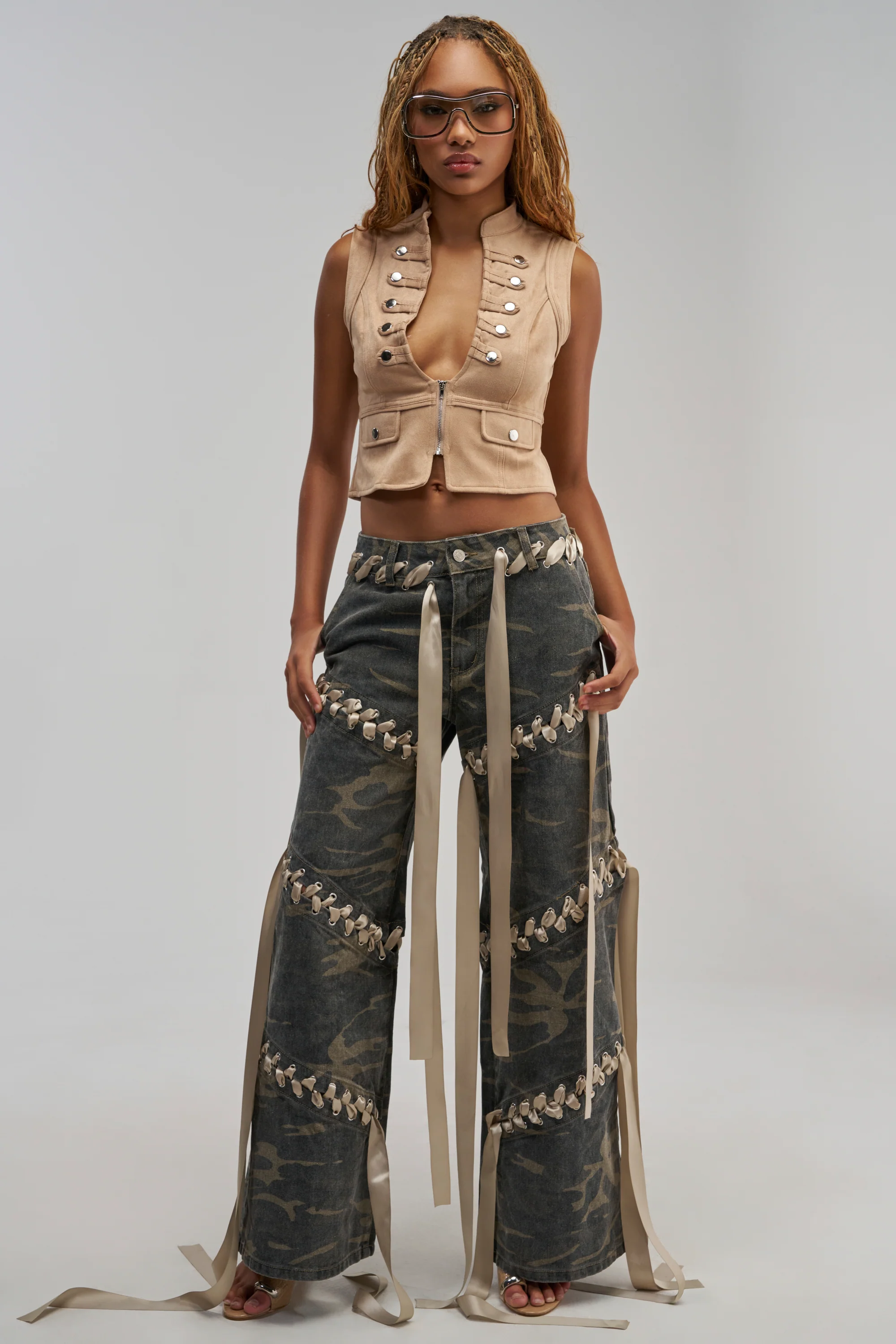 DOWN FOR SOME FUN CAMO PANT - Akira Store