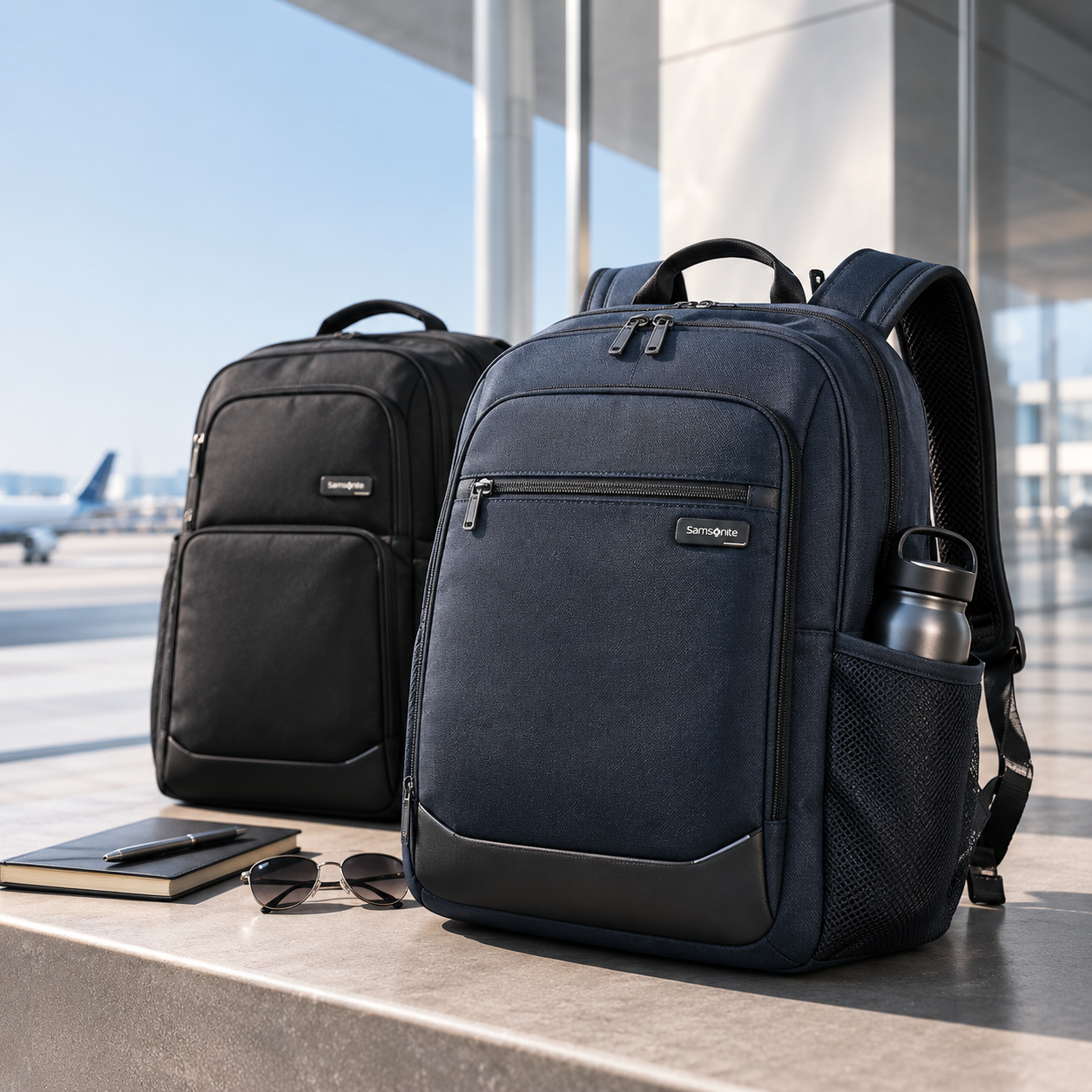 Samsonite backpacks at Samsonite Outlet featuring premium laptop and travel backpacks designed for work, commuting, and everyday travel.