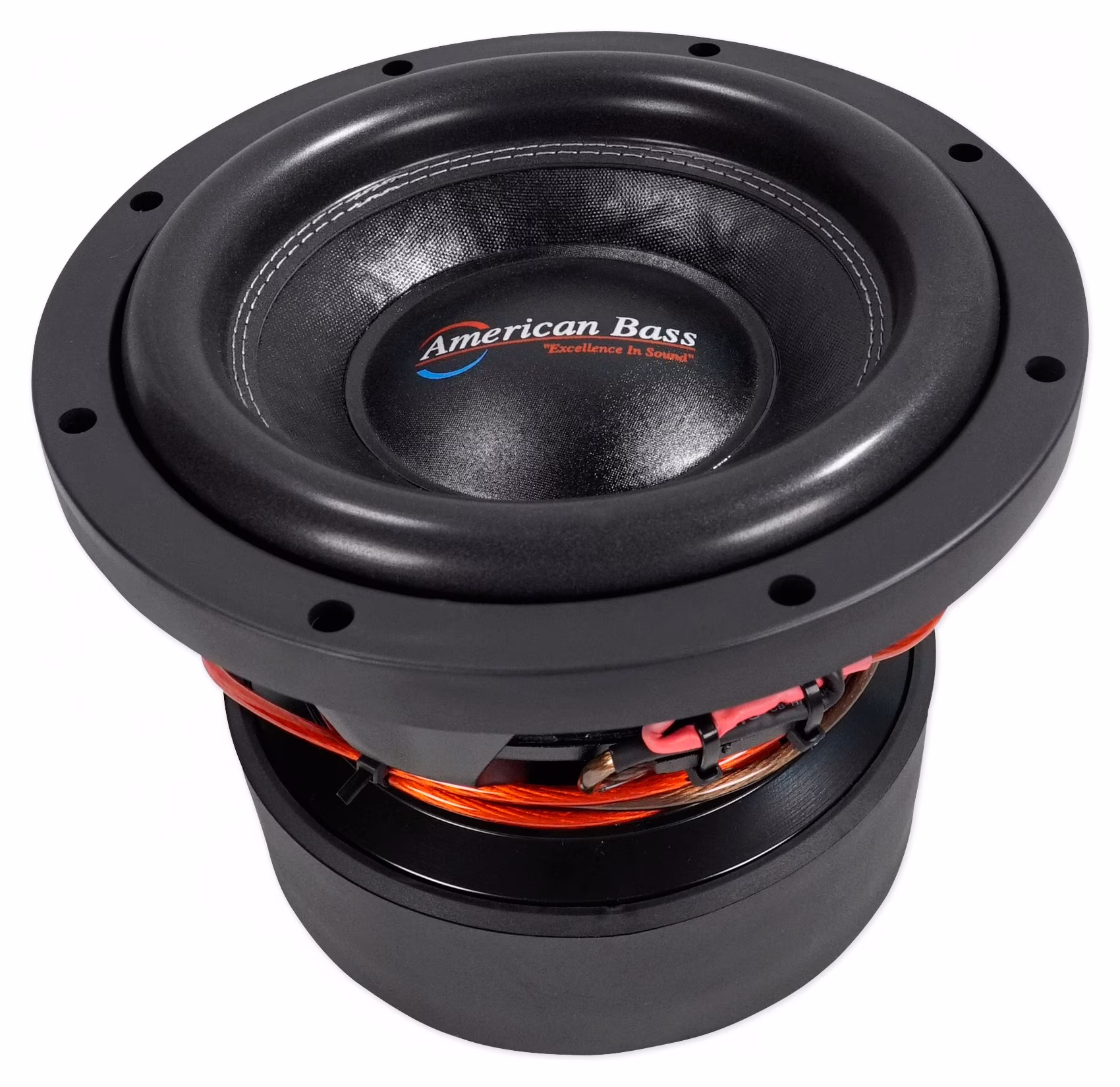 HD 10 Inch Subwoofer 1500 Watt RMS and 3000 Watt Max Power, 2 Ohm Impedance, 350-oz Magnet, and 3-inch Voice Coil, Pack of 1