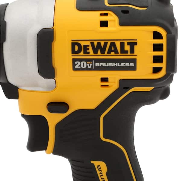ATOMIC 20V MAX Cordless Brushless Compact 1/4 in. Impact Driver, (2) 20V 1.3Ah Batteries, Charger, and Bag - Image 6