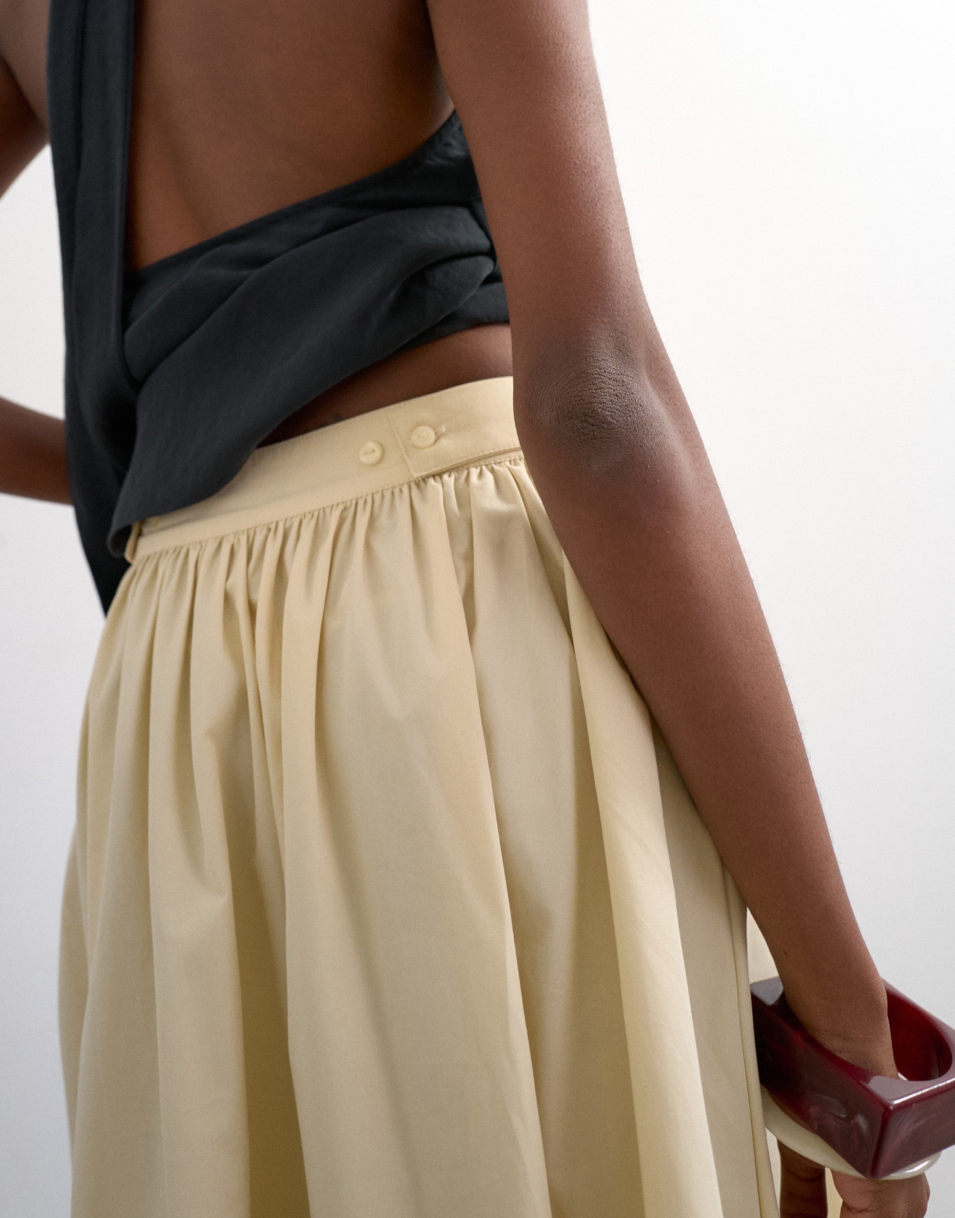 VERO MODA® TSSALLY Low waist Long skirt