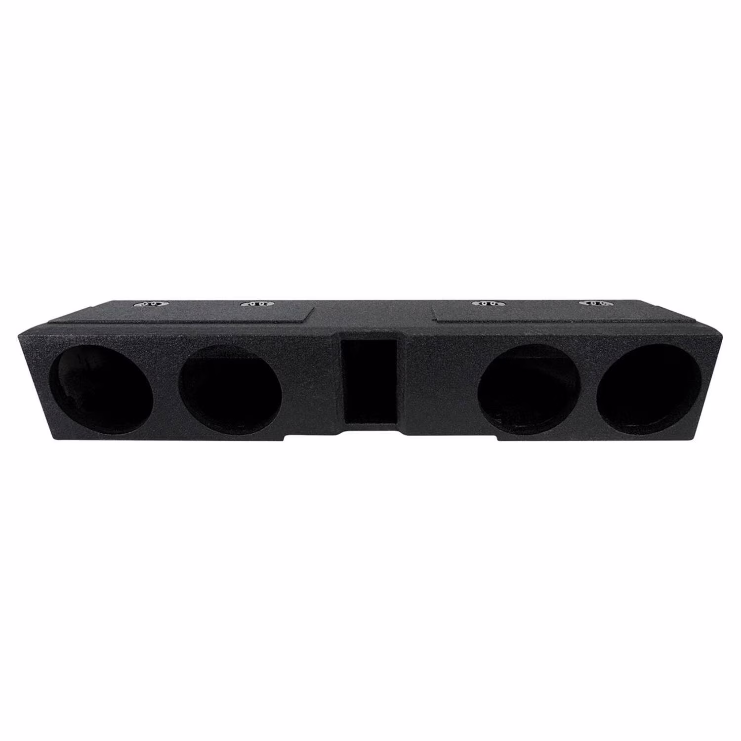 QBGMCFF0740 8 Inch Quad Port Subwoofer Box for GMC and Chevy Crew Cab