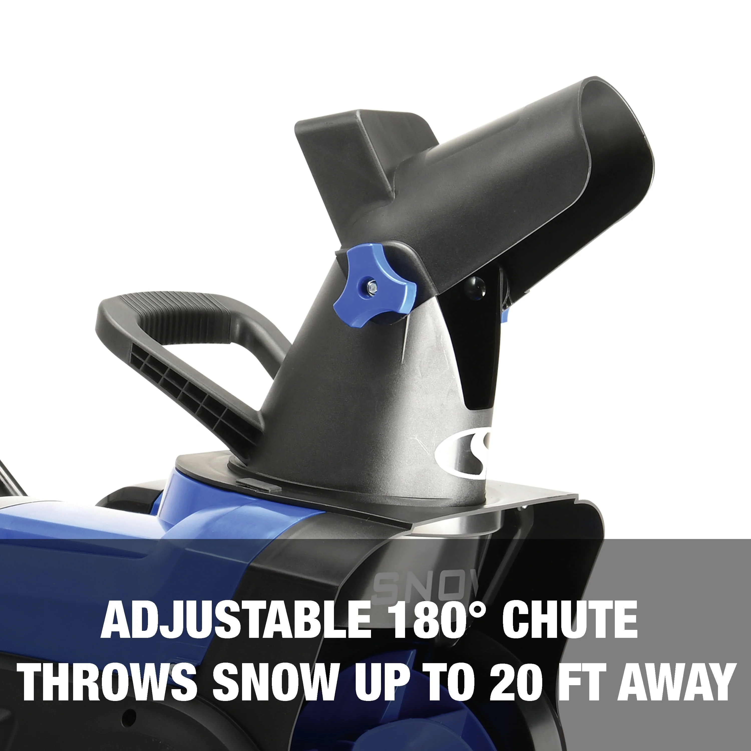 48V 15 inch Cordless Snow Blower, Brushless 750W Motor, 2 x 4 0 Ah Batteries Charger Image 8