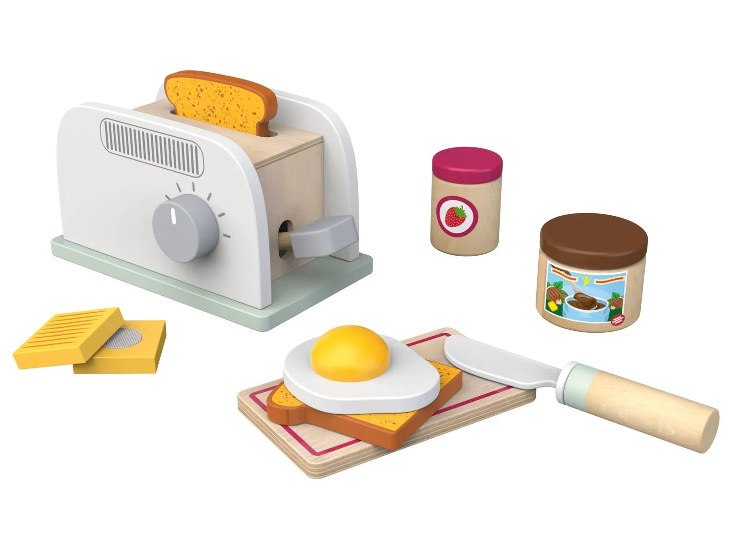 Playtive Set d'accessoires de cuisine en bois