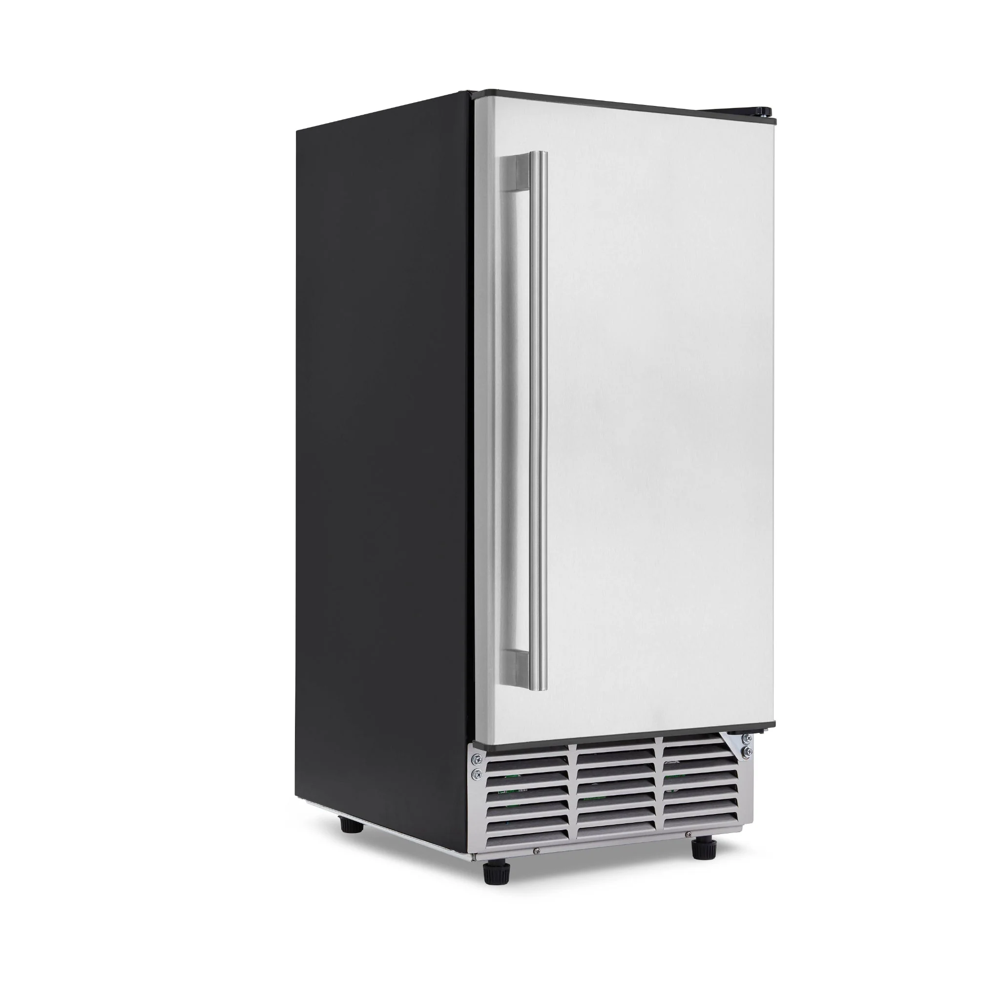 Newair Undercounter Ice Maker for Home. Clear Ice, 80 lbs/day - Stainless Steel