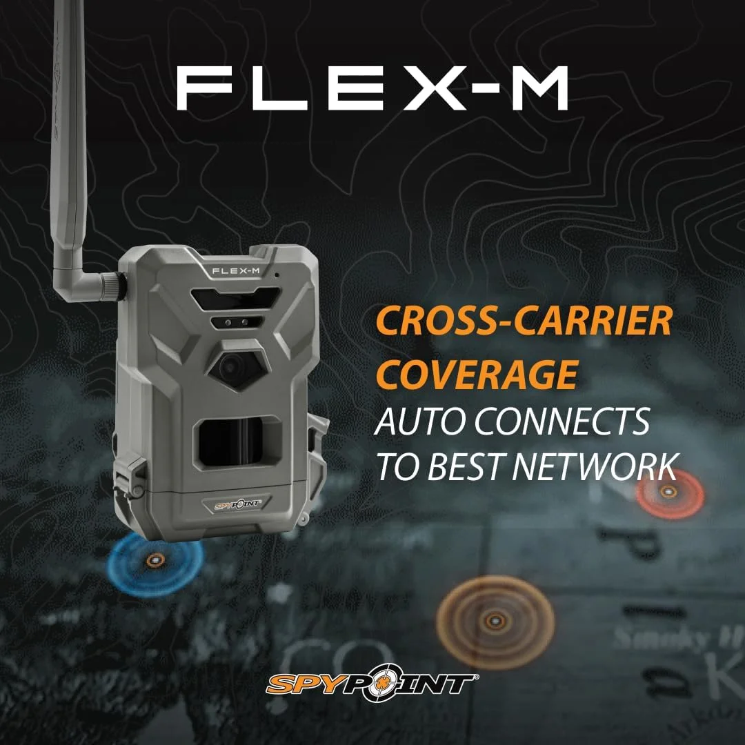Flex m Twin Pack Cellular Trail Camera �C Hunting Trail Monitor with GPS, Night Vision, Dual Sim LTE, IP65 Water Resistant(Single) Image 10