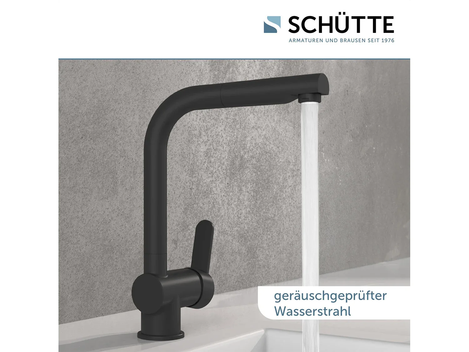 Schtte Mitigeur robinet de cuisine LONDON, avec bec extensible