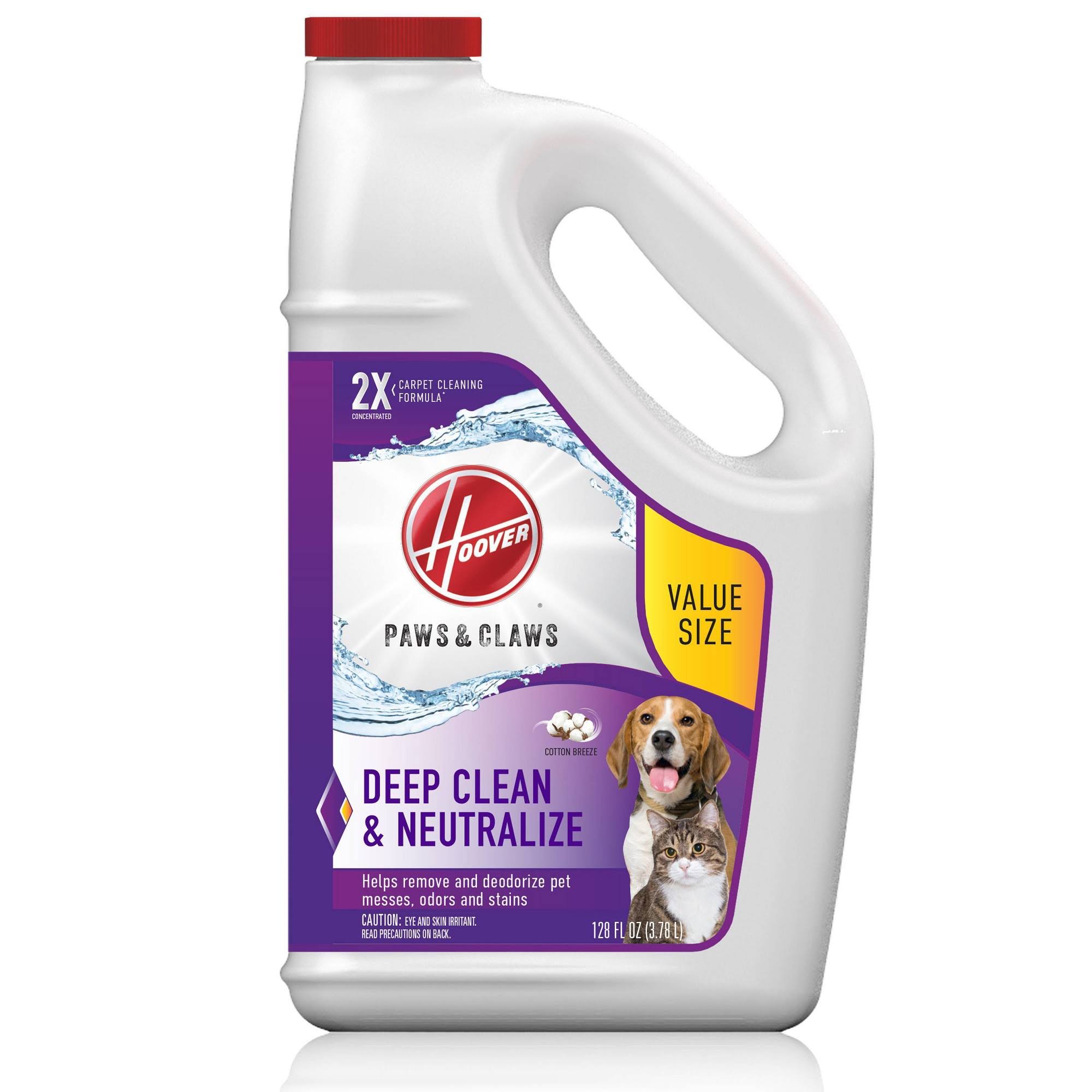 Hoover Paws & Claws Carpet Cleaning Formula 128 oz