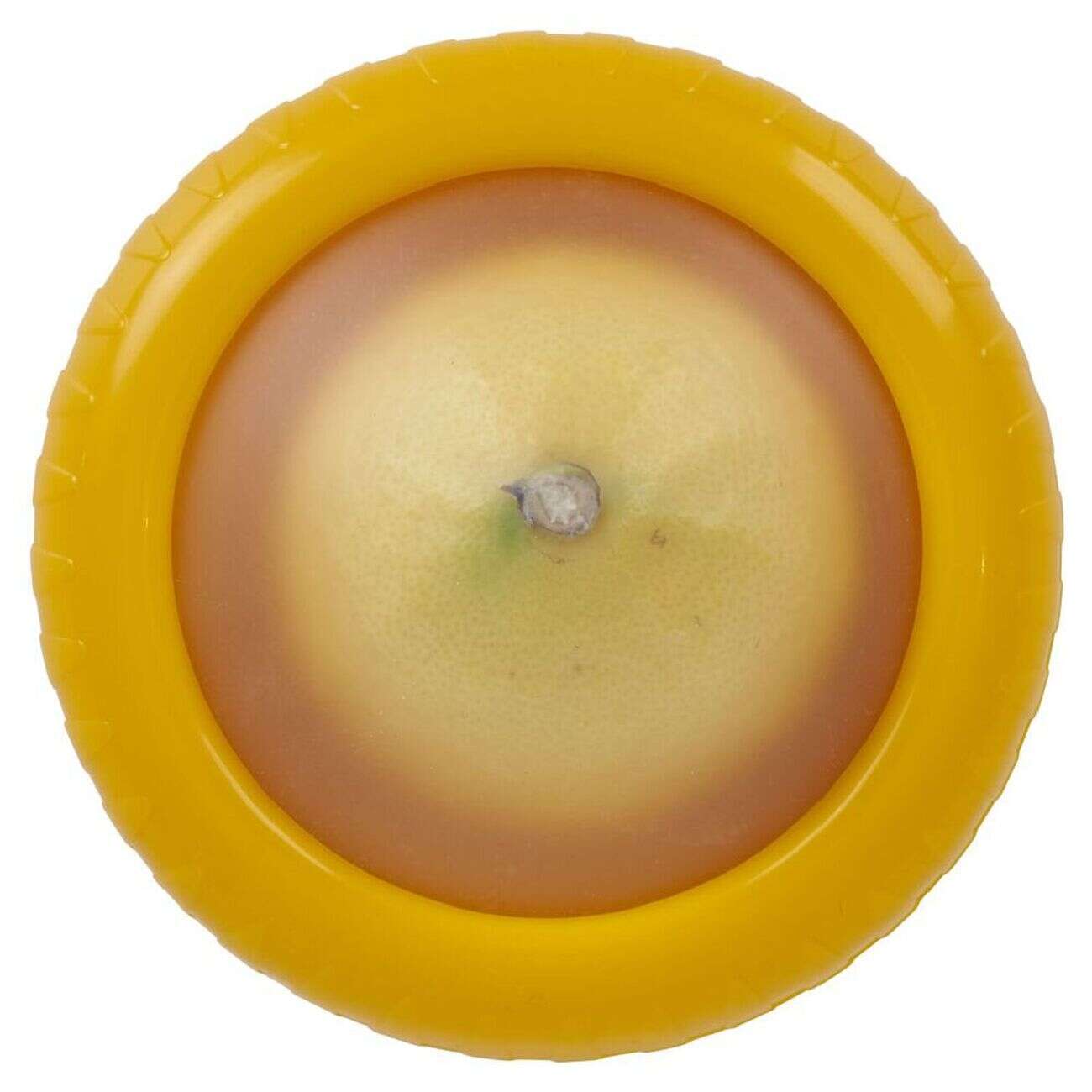 Couvercle conserve citron en silicone et abs - Ø10xH2,5cm