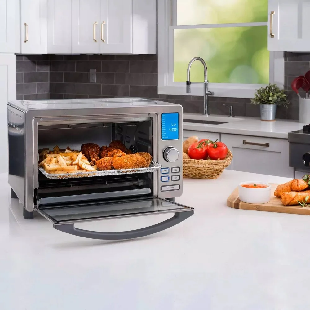 Gourmia Digital Stainless Steel Toaster Oven Air Fryer Stainless Steel