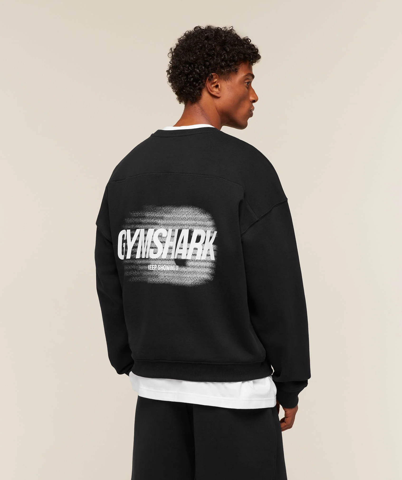 HYBRID SWEATSHIRT - Black