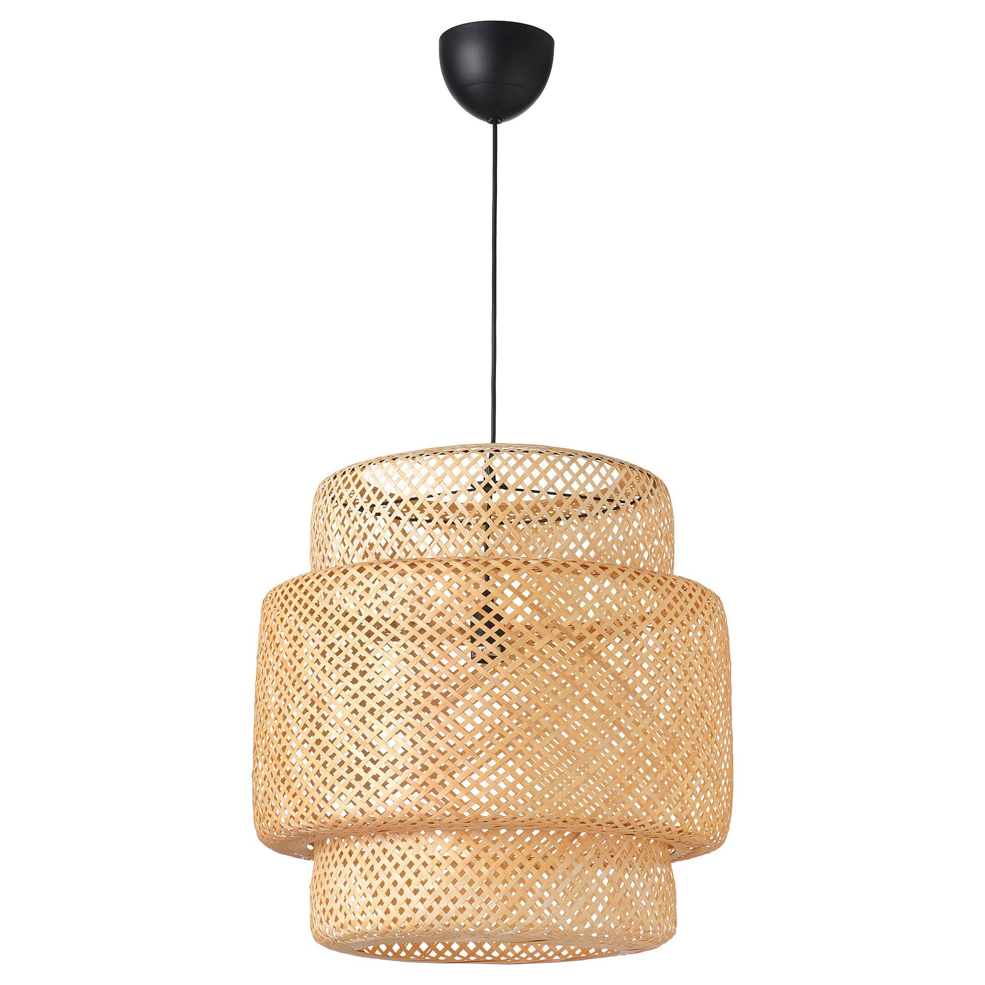 Ikea 703.150.30 SINNERLIG Pendant Lamp, Bamboo
