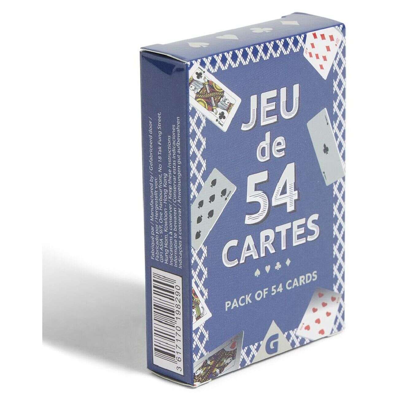 Jeu de 54 cartes