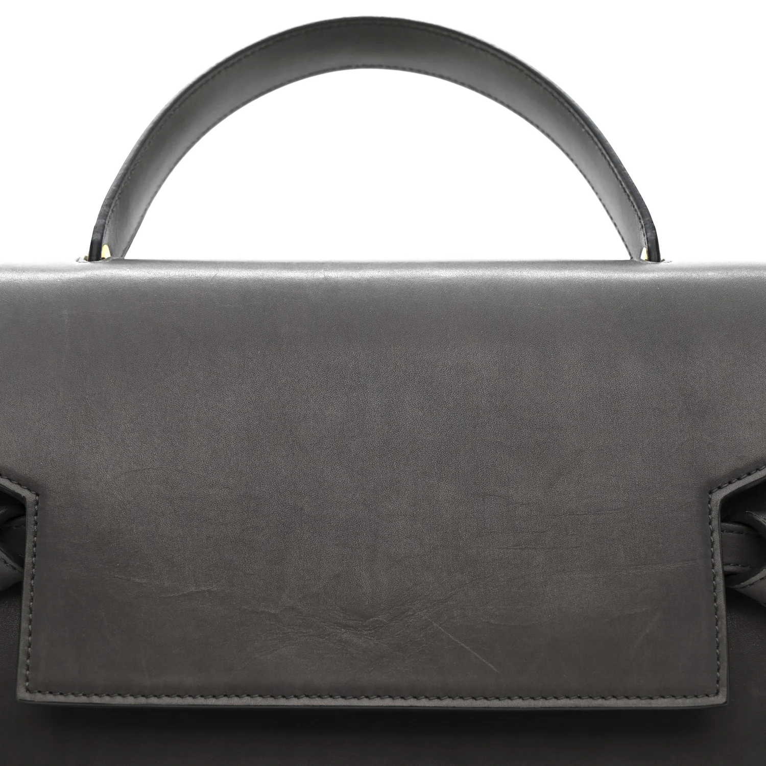 Smooth Calfskin Mini Belt Bag Grey
