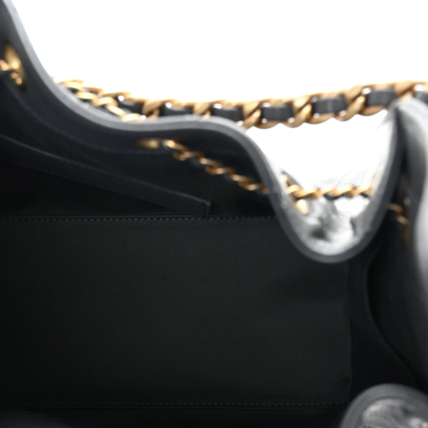 Caviar Quilted Small Chanel 25 Handbag Dark Grey