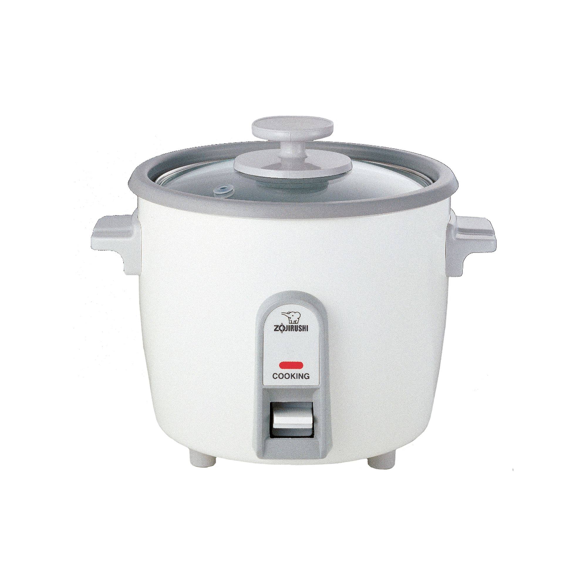 Zojirushi NHS-06 Rice Cooker/Steamer, 3 Cups, White