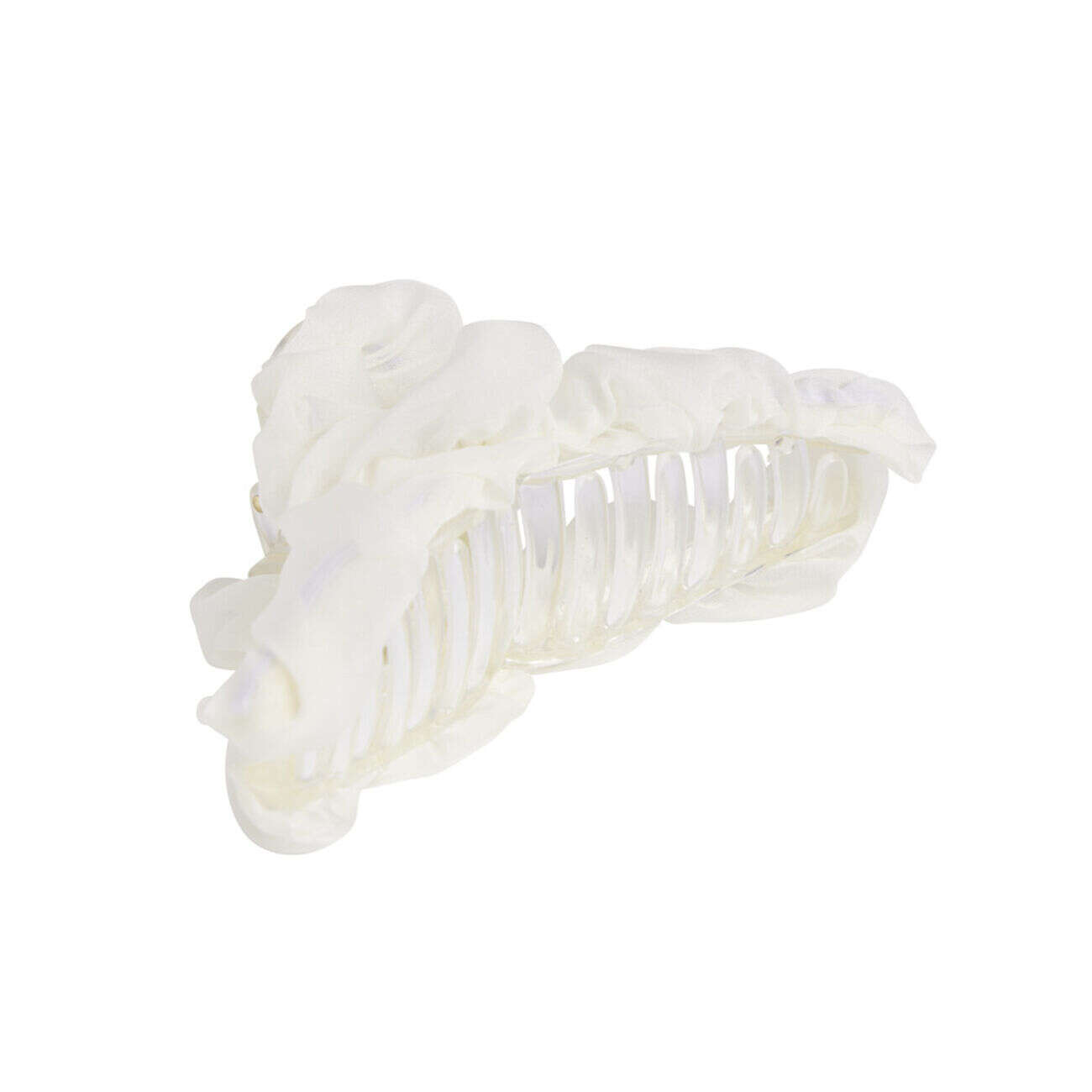 Pince à cheveux avec tulle 8x2xH5cm (3 modèles)