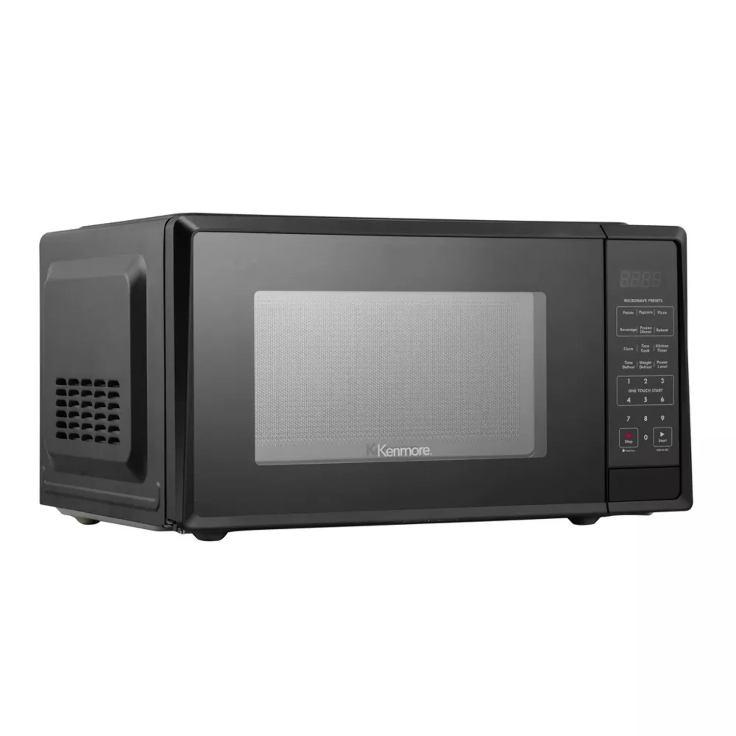 1.1 cu-ft Black Microwave Black - Image 4
