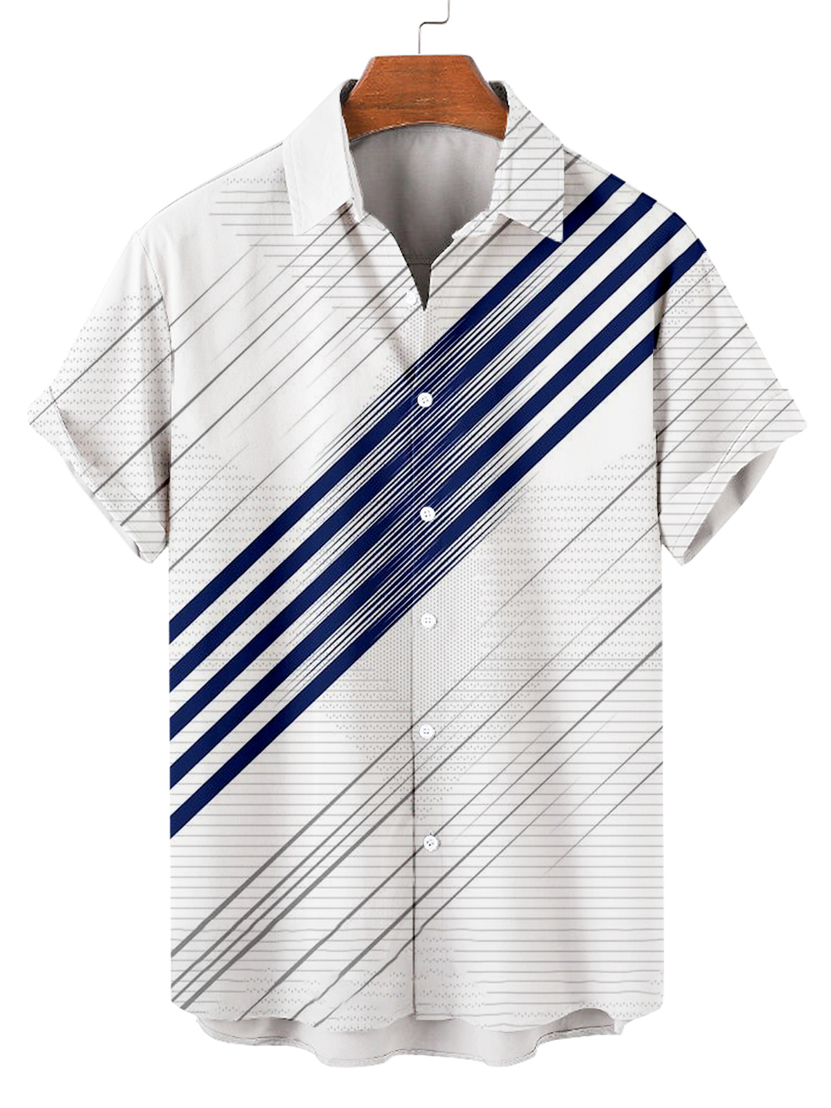 Ensemble trois pièces Suitmens pour homme, chemise à imprimé bowling hawaïen, réf. 051