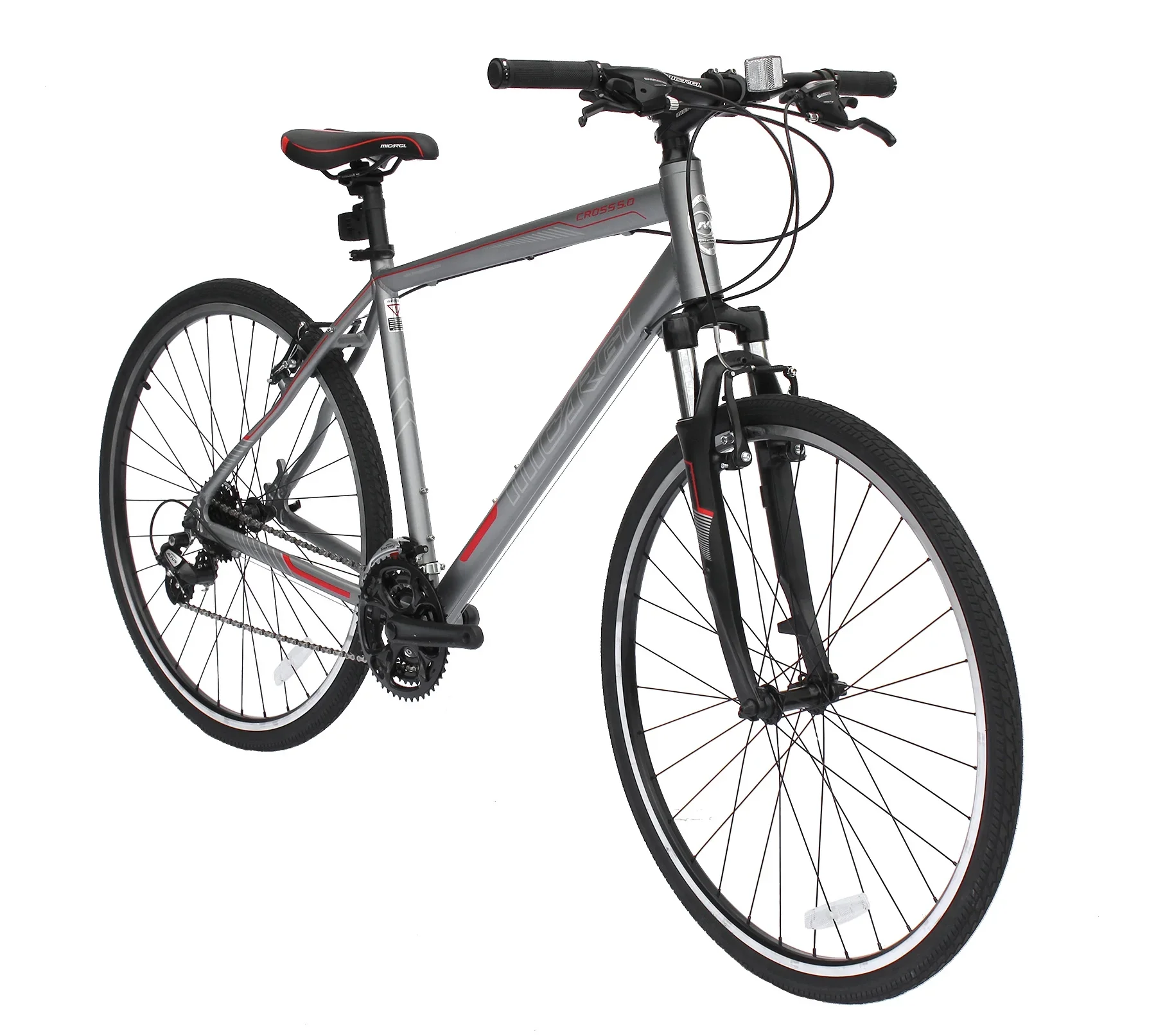 Wonder Wheels 26 Gray 8-Speed Mountain Bicycle