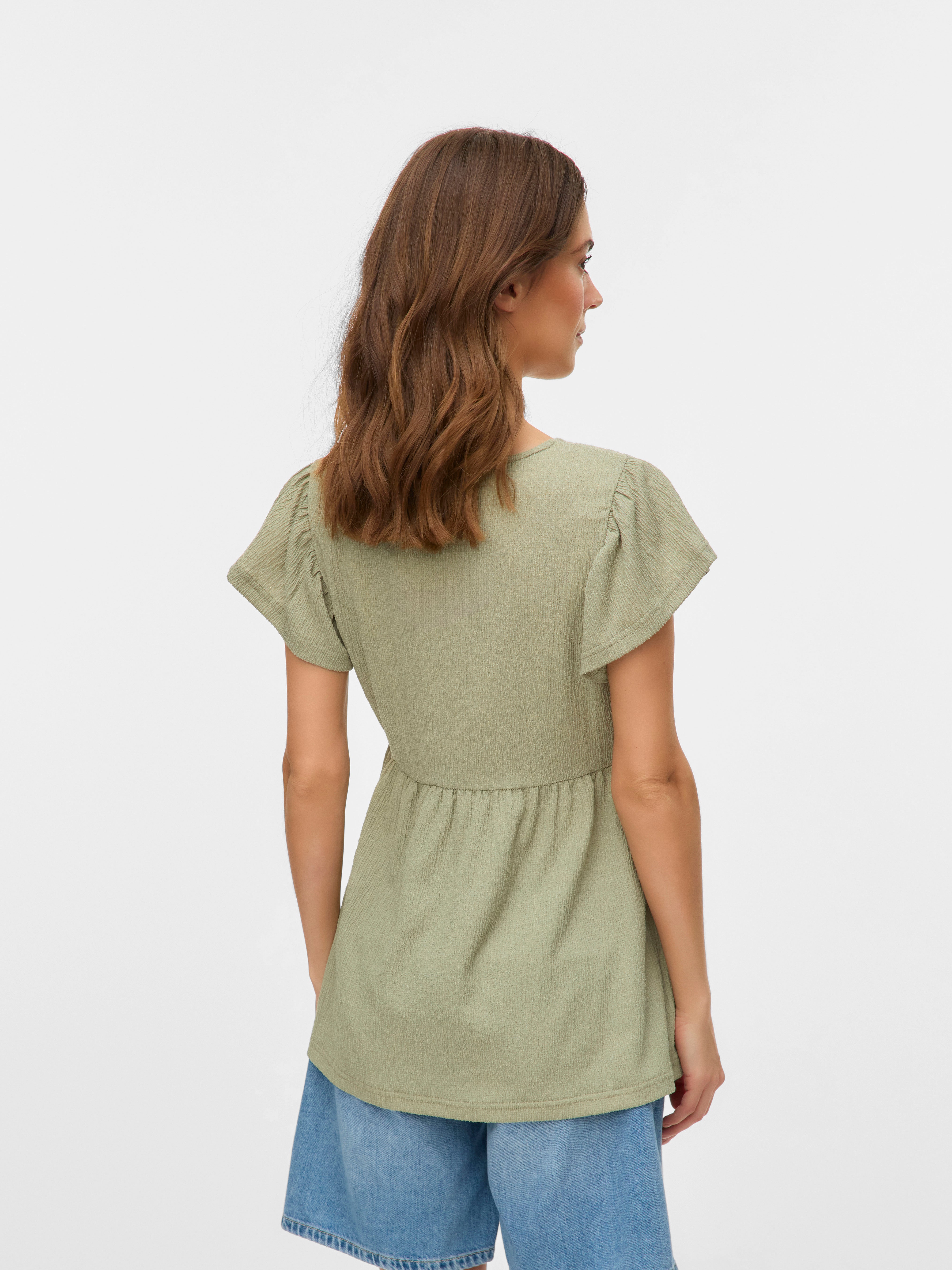 VERO MODA® Regular Fit V-Neck Top