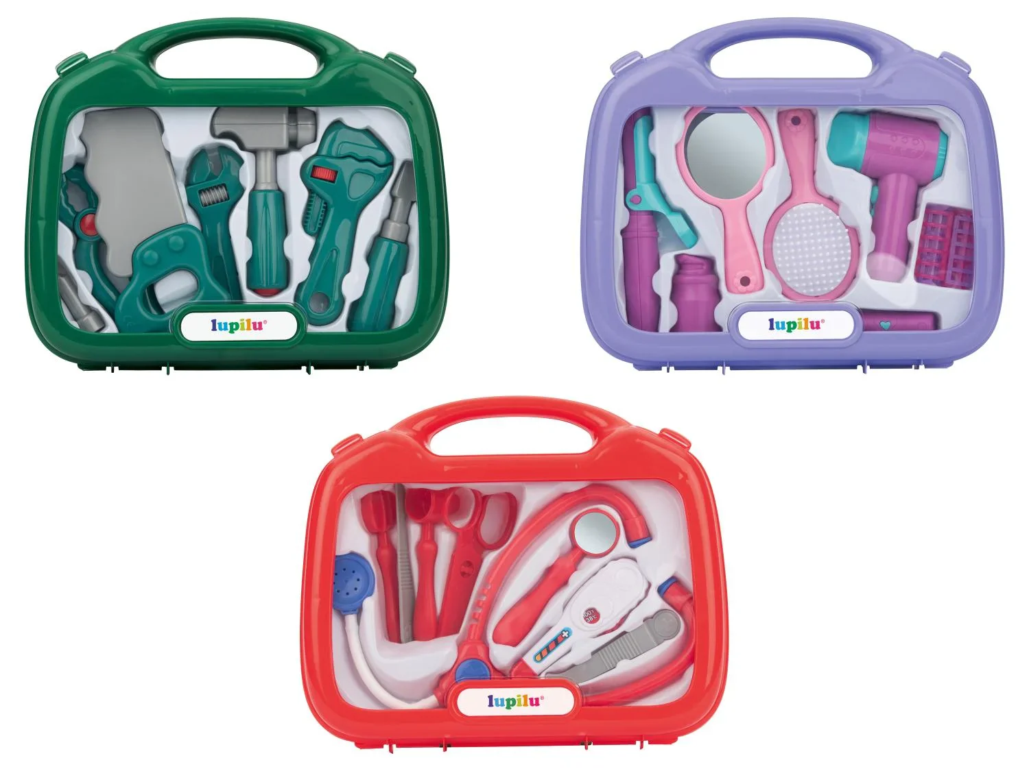 lupilu Valise de jeu de rle
