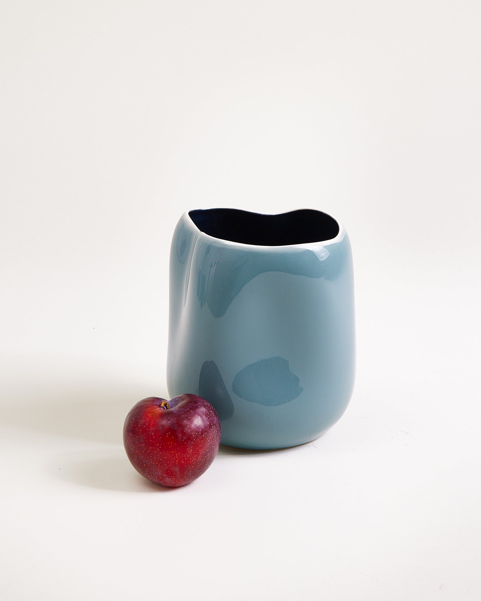 JOÃO - VASE M GRAY-BLUE DARK BLUE