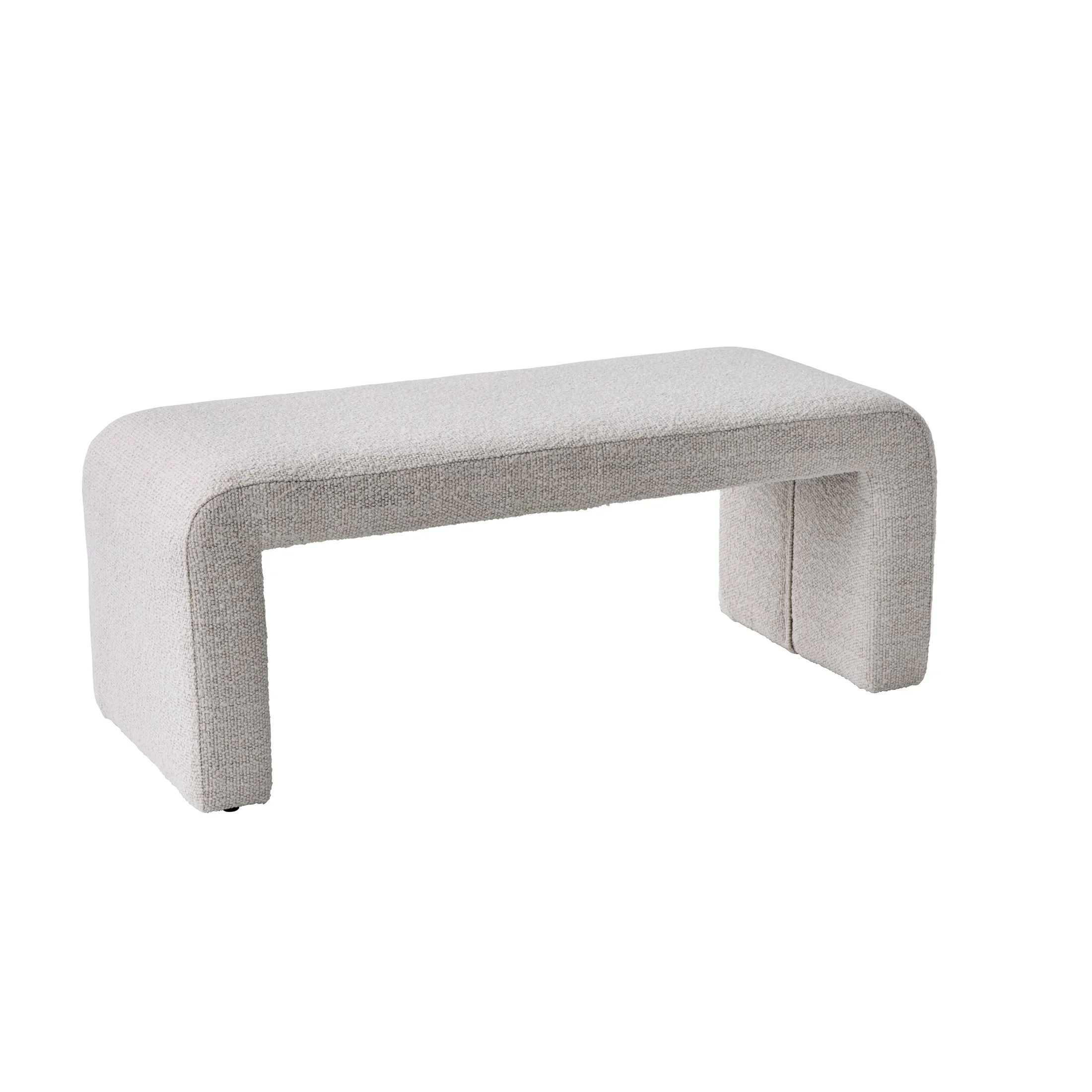 Better Homes & Gardens Juliet Velvet Waterfall Bench, Beige