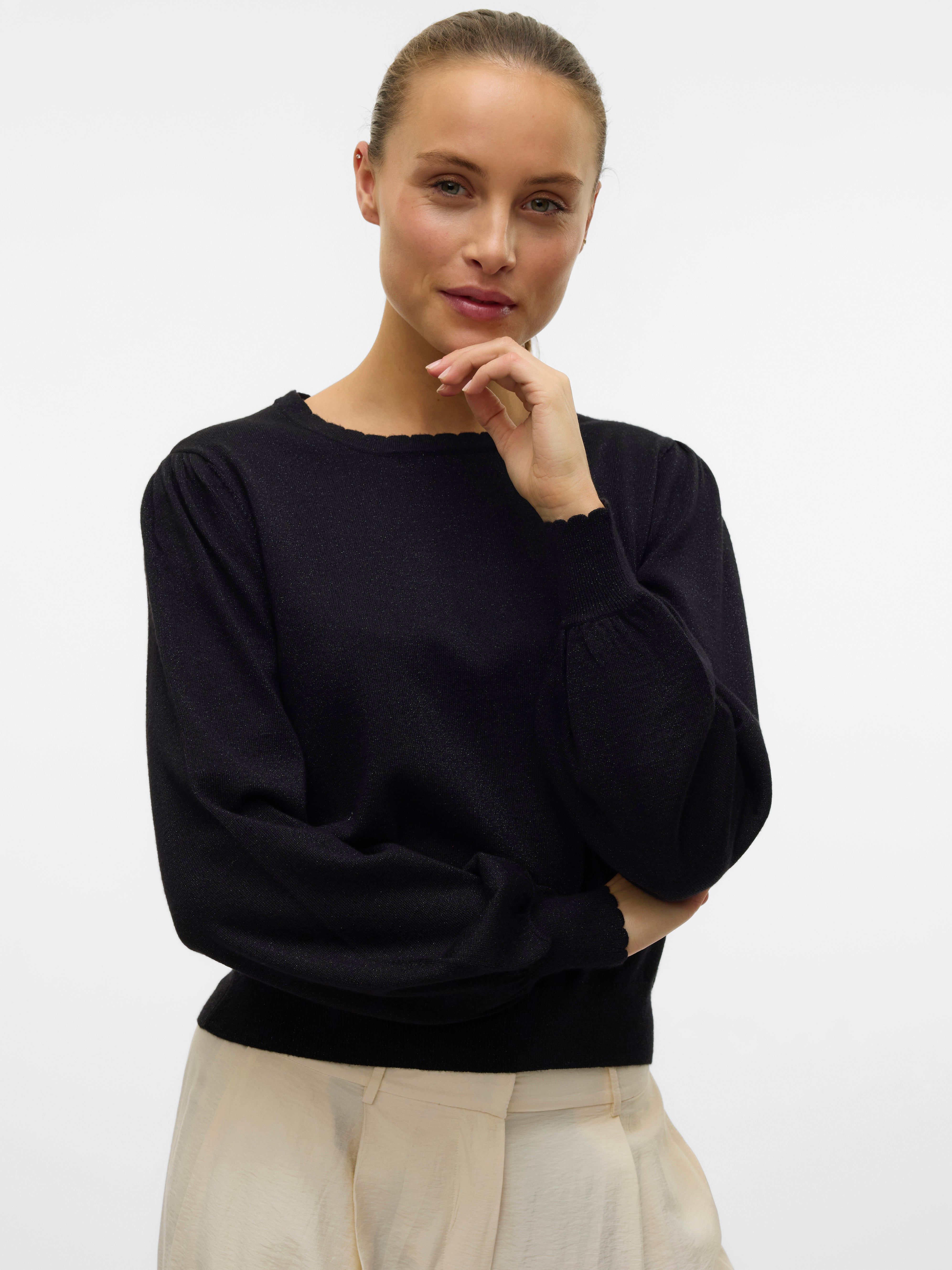 VERO MODA® VMHAPPYSHINE Knitted pullover