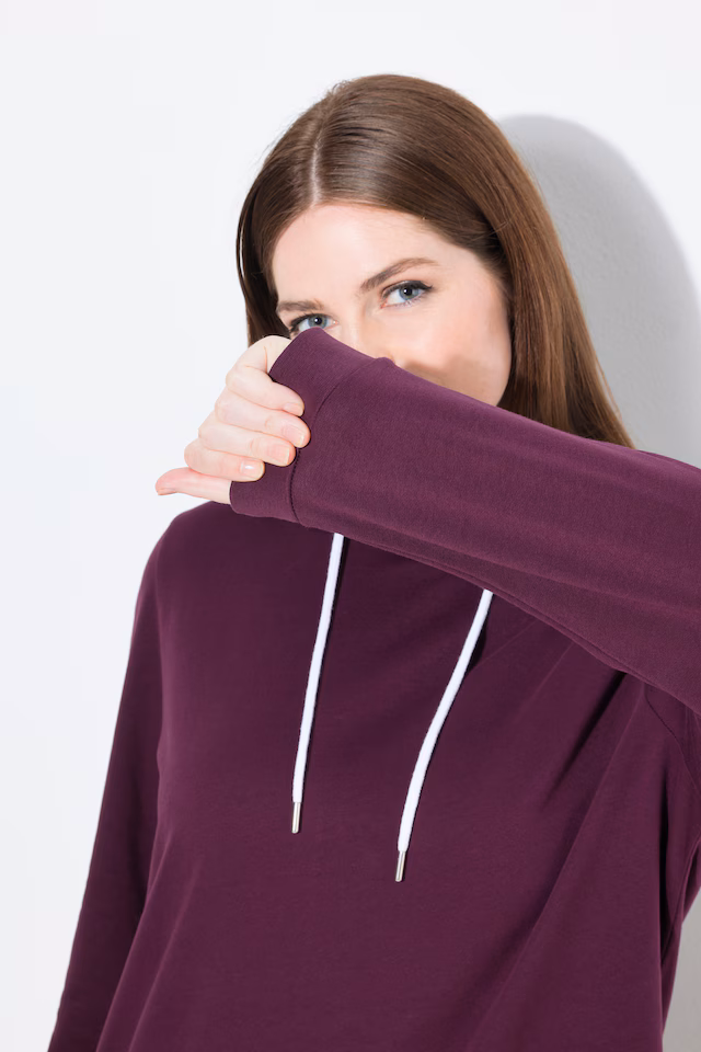 Loungewear Hooded Sweatshirt Dress