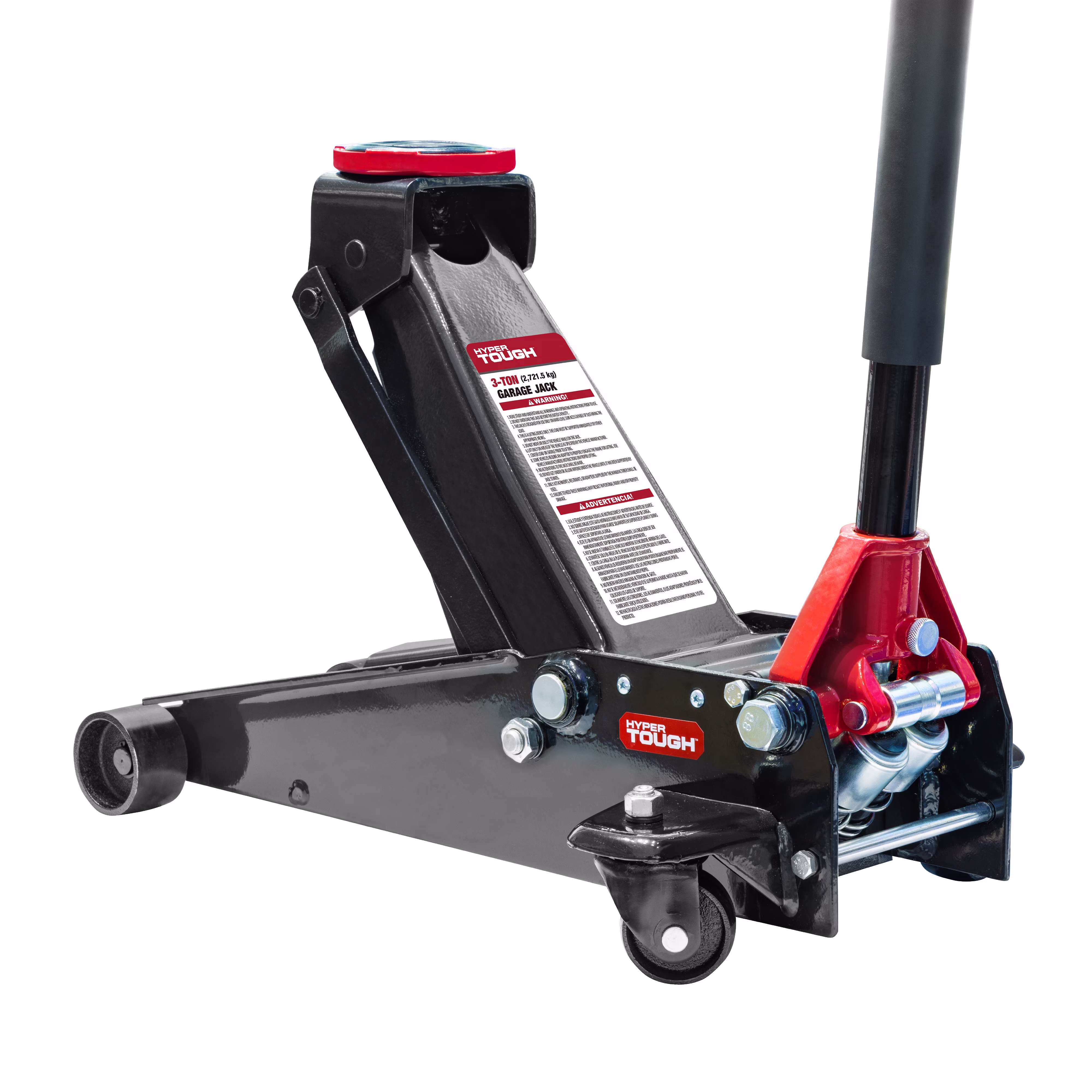 3 Ton Floor Jack with Dual Pump Black