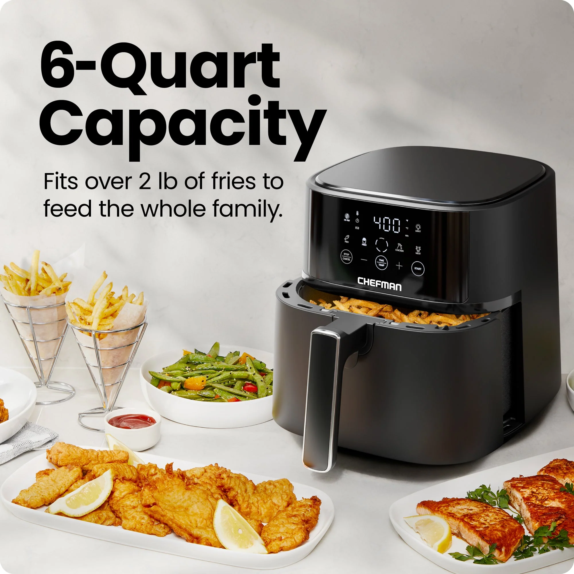 TurboFry Touch 6 Qt. Digital Air Fryer