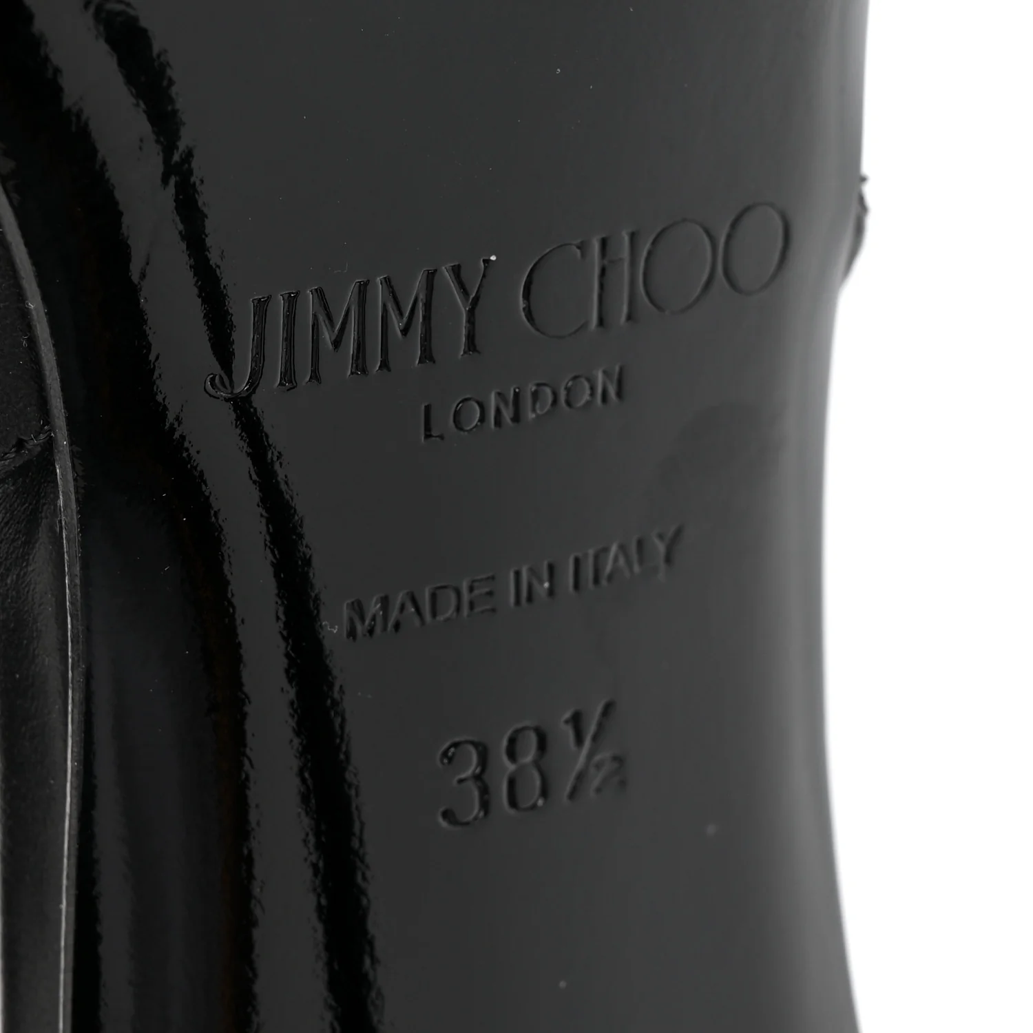 Calfskin Isa 95 Slingback Pumps 38.5 Black