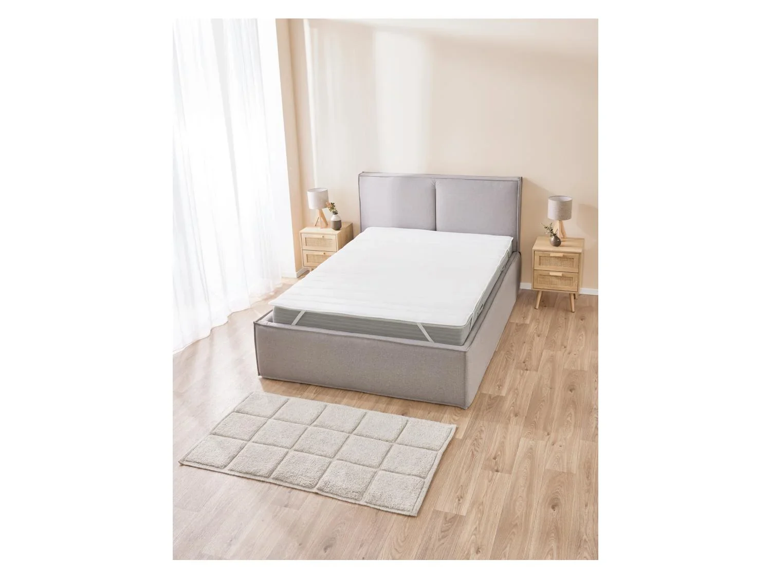 LIVARNO home Surmatelas, 140 x 190 cm
