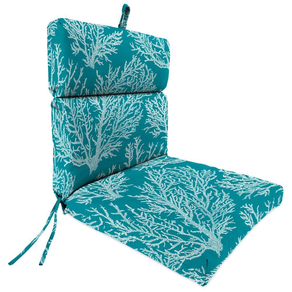 Outdoor French Edge Dining Chair Turquoise