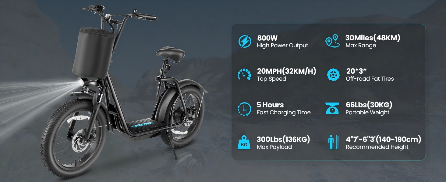 CAROMA electric scooter