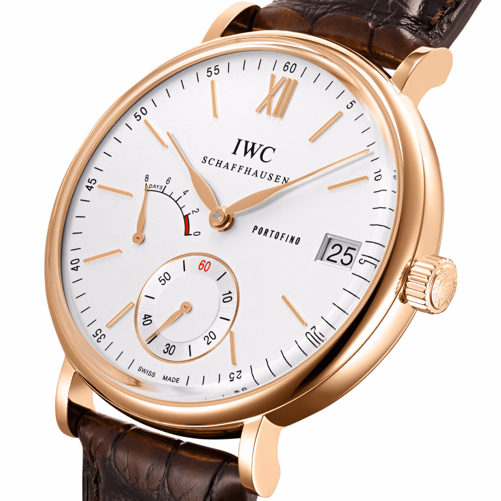 【Super Clone】IWC Portofino Hand-Wound Eight Days 45mm IW510107