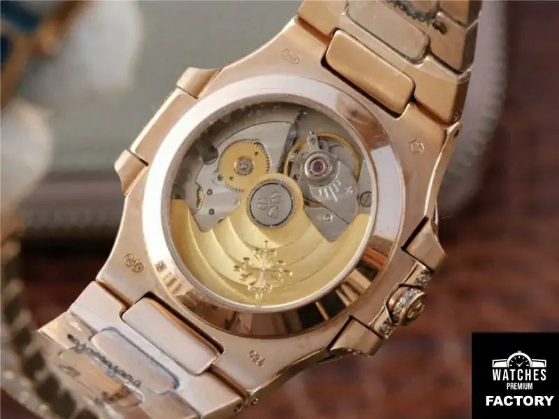 Patek Philippe Nautilus Jumbo 7021 / 1R-001 Full Paved Diamonds Dial
