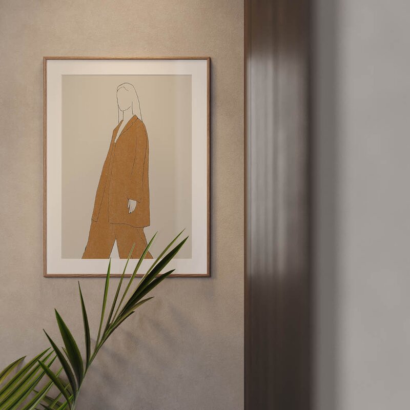 The Poster Club x Chloe Purpero Johnson poster 30x40 cm comfy suit