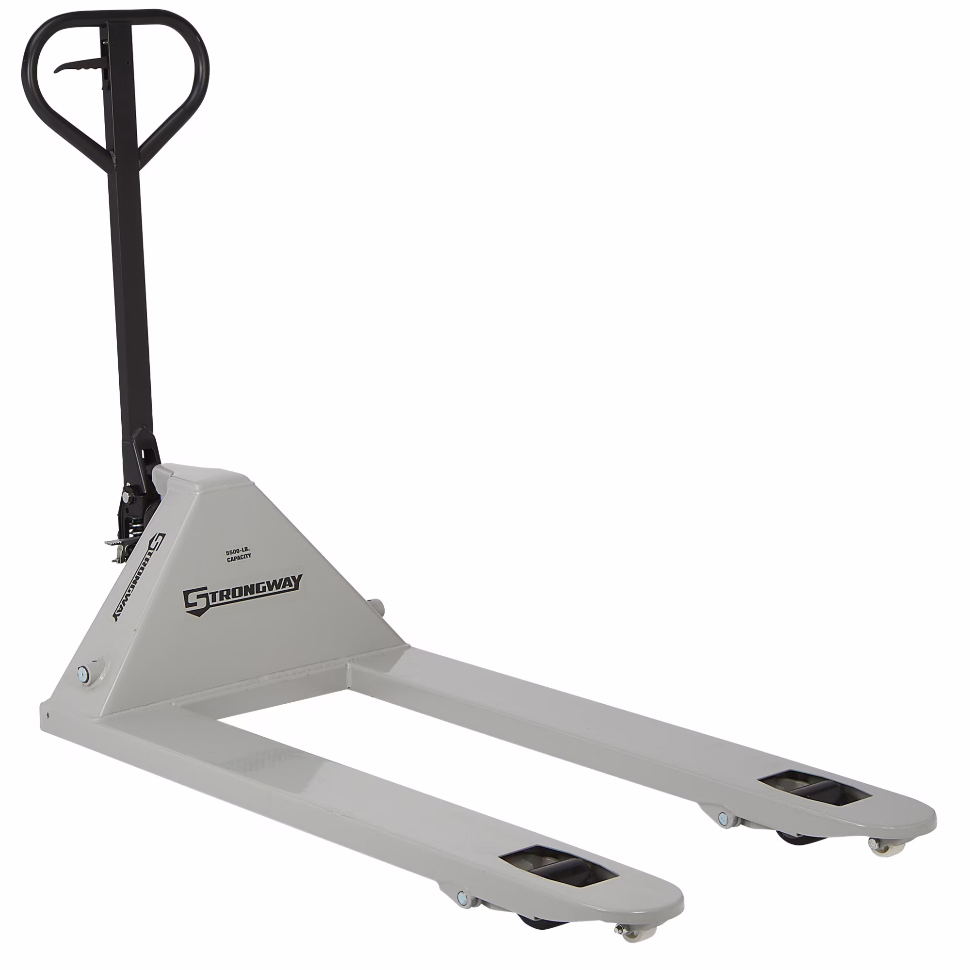 Klutch Pallet Jack, 5500-Lb. Capacity, 48in.L x 27in.W, 7-1/2in. Lift