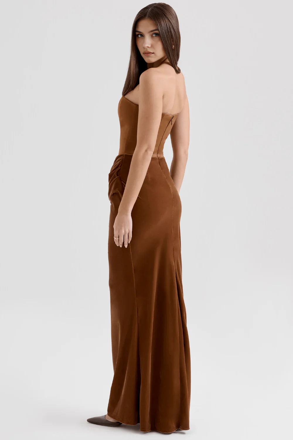 Céleste | Robe en satin