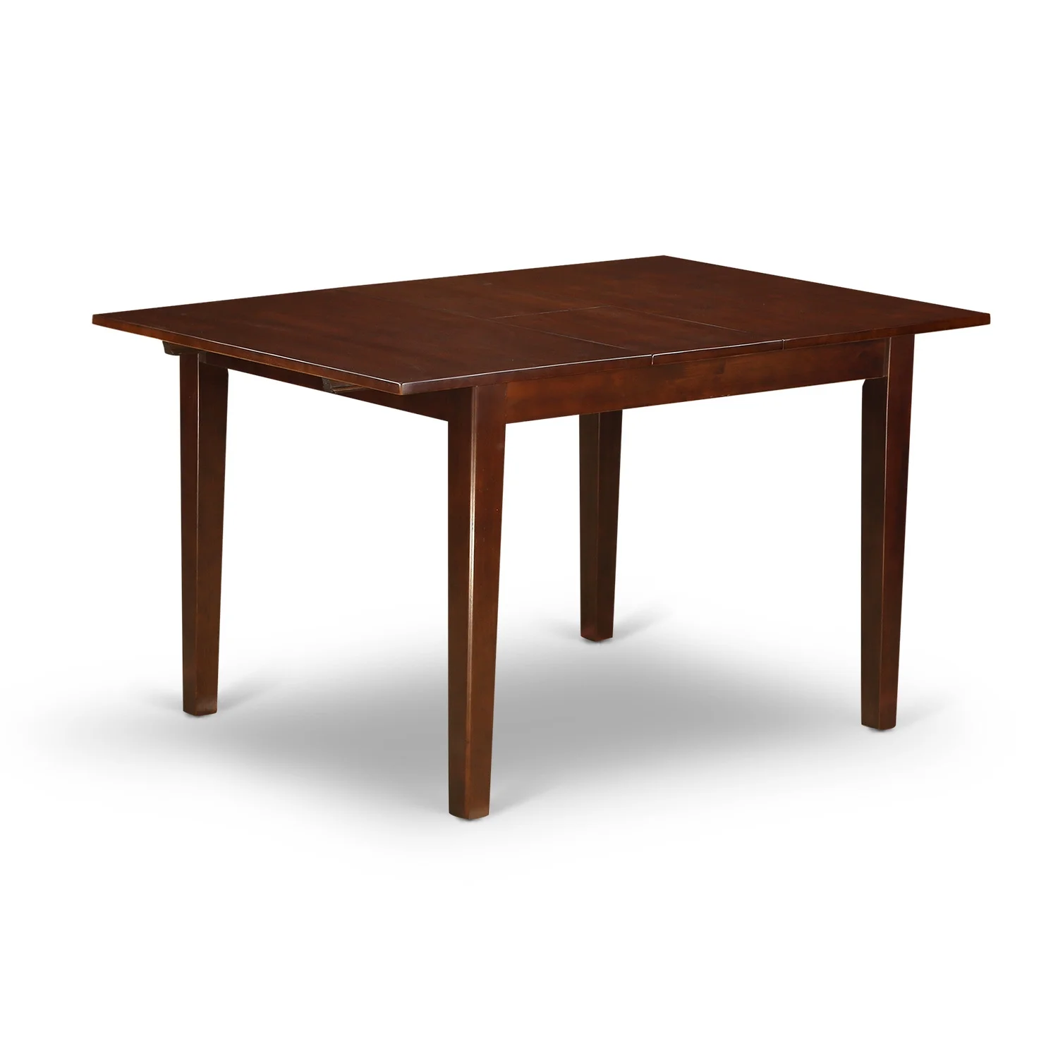 Kitchen Dinette Set - Small Dining Tables and Dining Chairs - Finish:mahogany, Number of Items:7, Shape:rectangular, Style:microfiber Seat