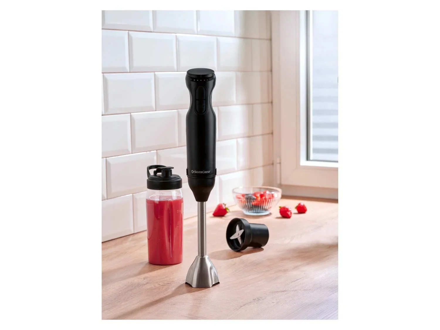 SILVERCREST Mixeur plongeant avec appareil  smoothies