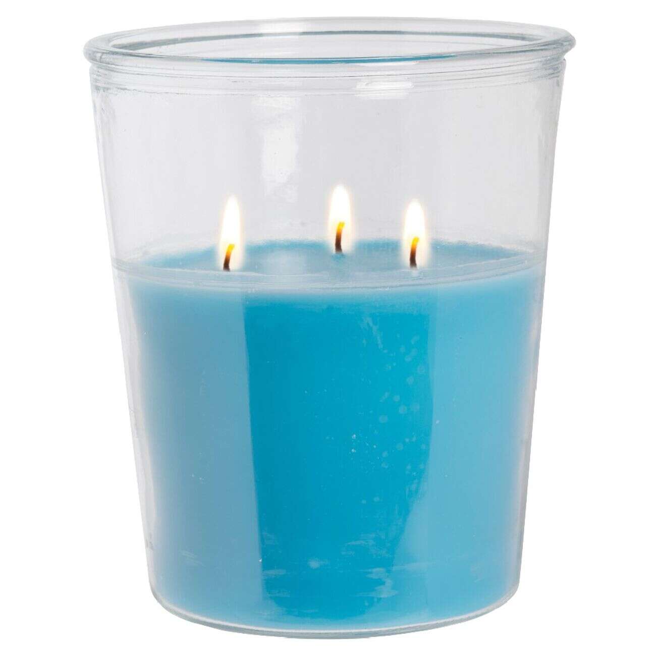 Bougie citronnelle 3 mèches Ø18,5xH21,5cm (4 modèles)