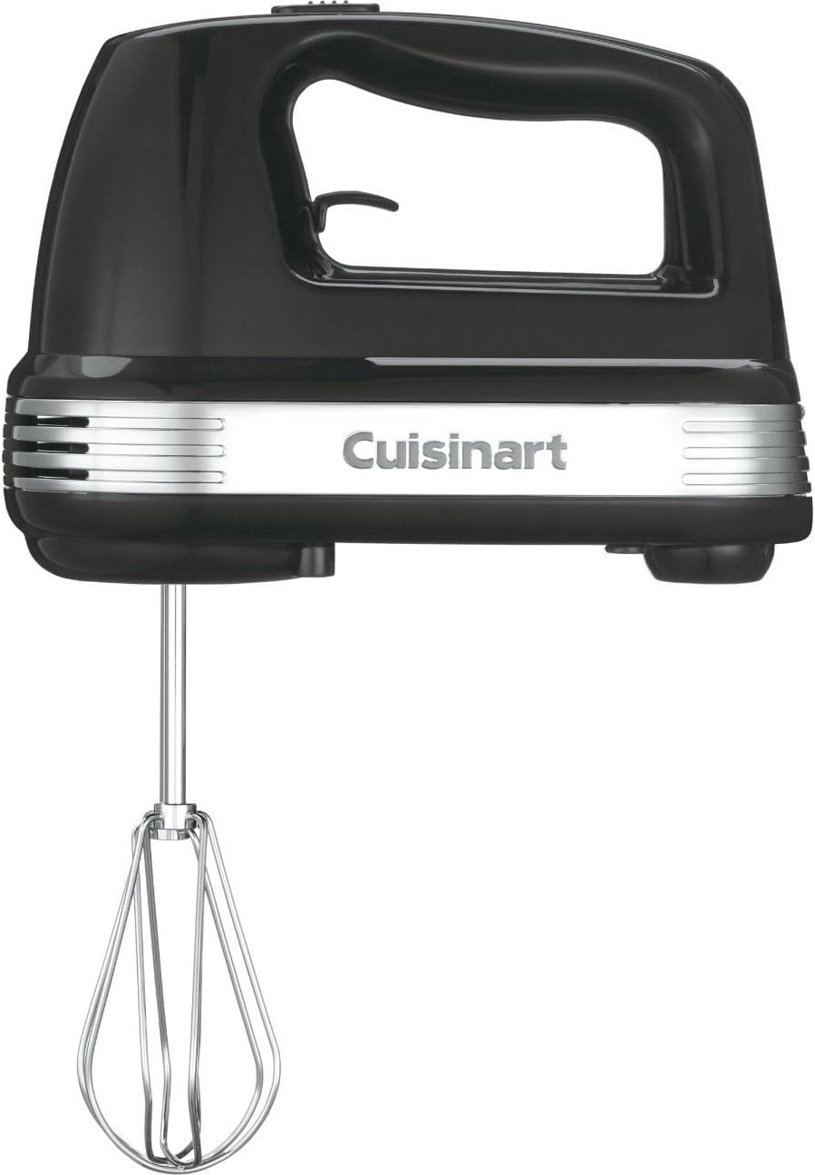 Cuisinart Electric Hand Mixer, 9 Speeds, Extra Long Beaters, 220W