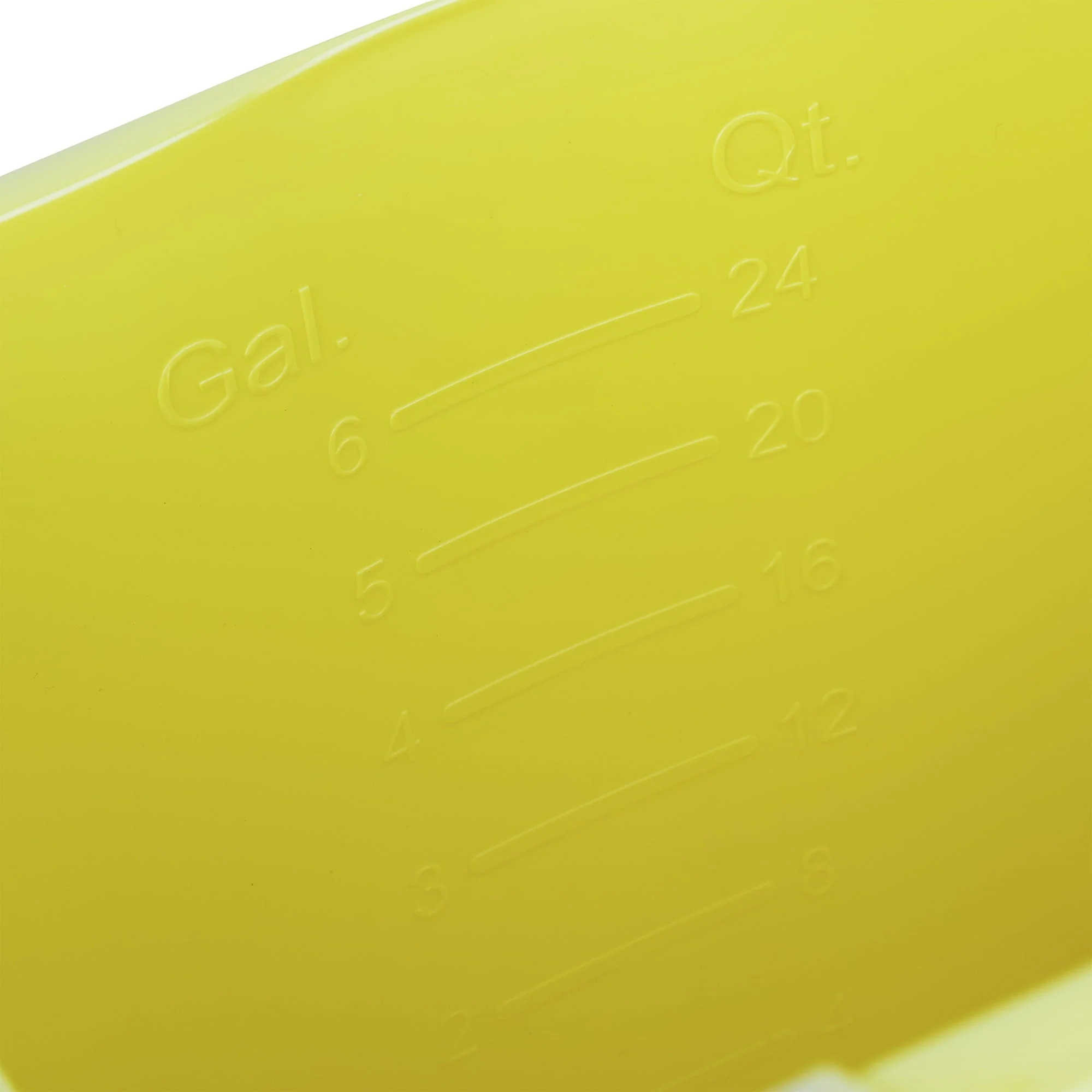 Yellow 32 Quart Mop Bucket and Wringer with Rubber Caster Wheels Image 9