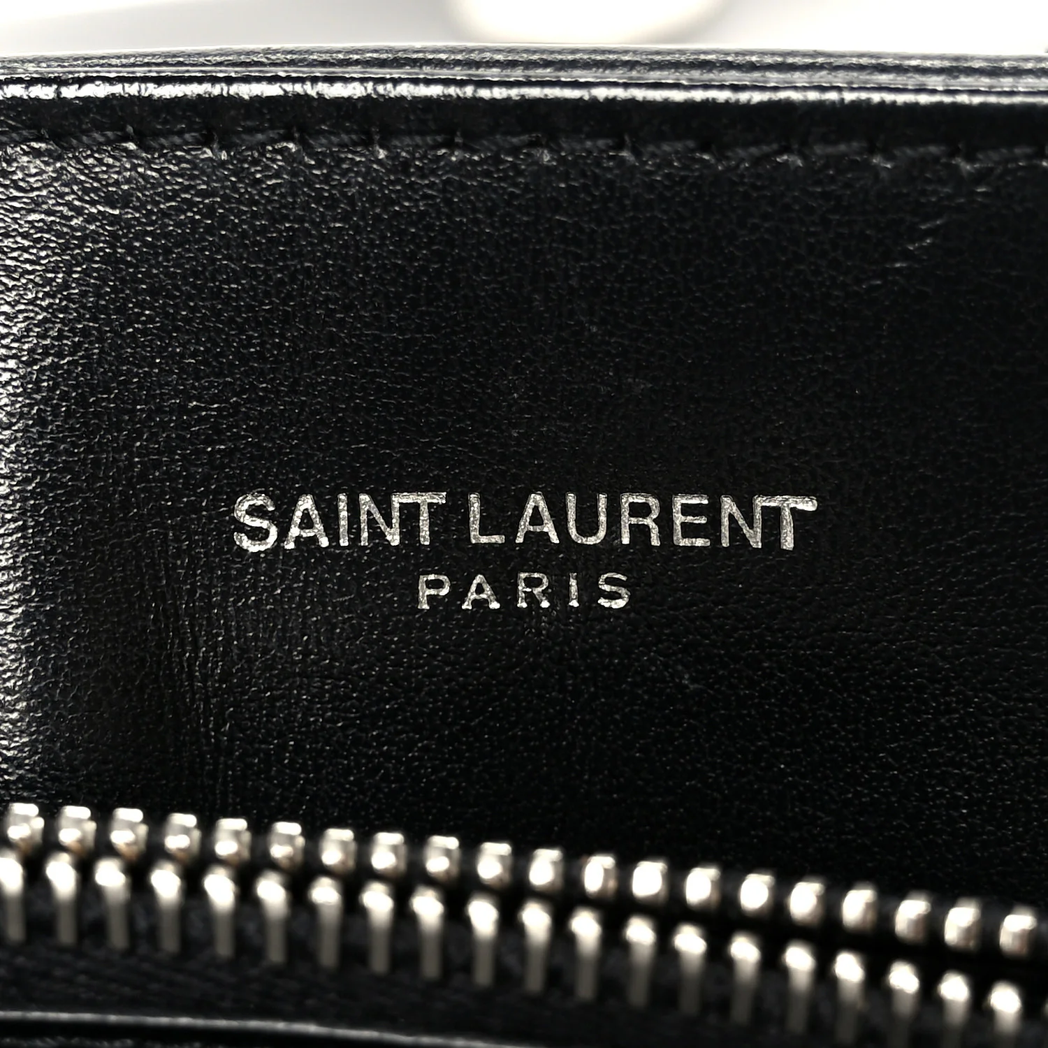 Calfskin Y Quilted Monogram Medium Loulou Chain Satchel Black