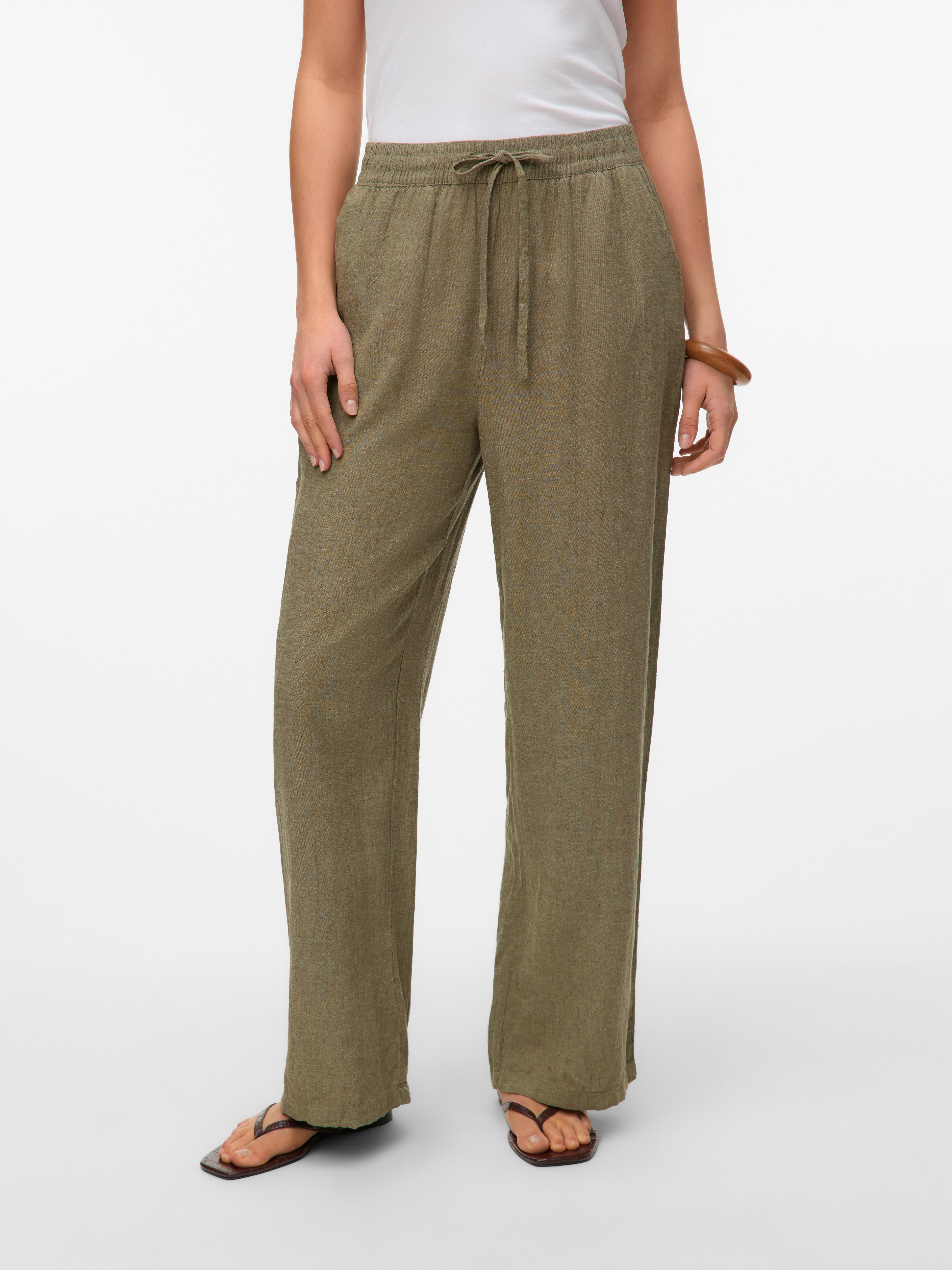 VERO MODA® VMLINN Mid waist Trousers