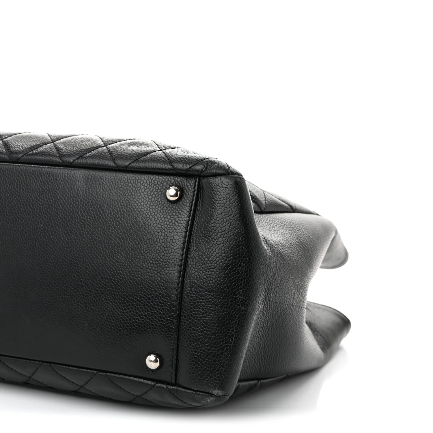 Caviar Quilted XL Grand Shopping Tote GST Black