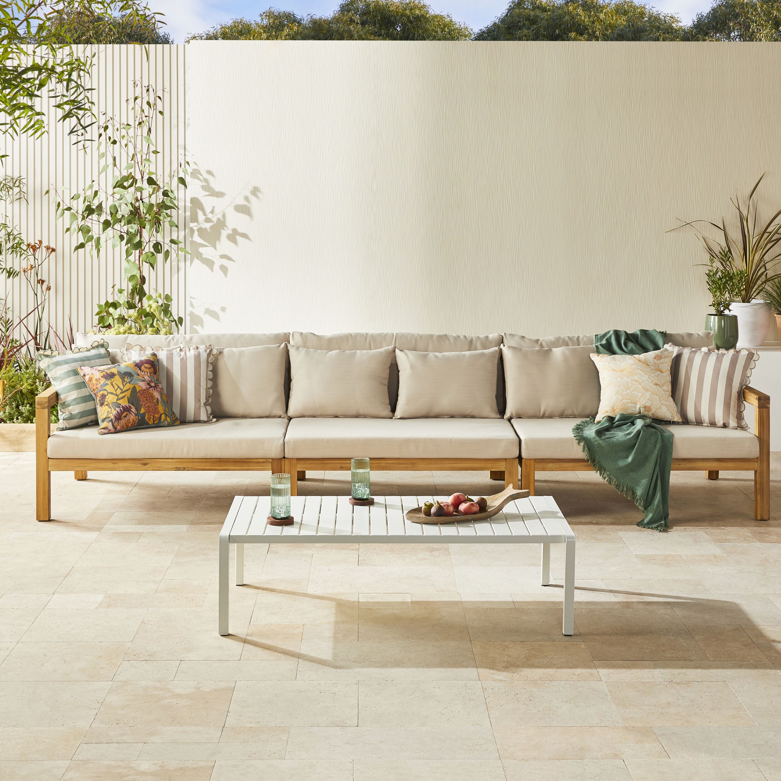 Sanctuary 4 Seater Modular Sofa / Lounge with Sanctuary 2 Seater Modul
